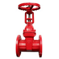 cast iron OS&Y rising stem 4  inch flanged water gate valve